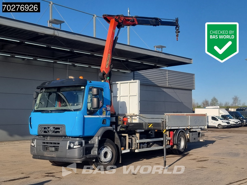 Renault C 320 4X2 Palfinger PK12002EH Kran Crane Remote Euro 6 - Camión caja abierta, Camión grúa: foto 1 Renault C 320 4X2 Palfinger PK12002EH Kran Crane Remote Euro 6 - Camión caja abierta, Camión grúa: foto 1