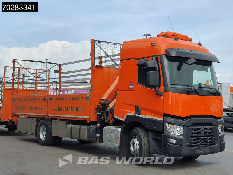 Renault C 380 4X2 Palfinger PK18002-EH Retarder Automatic Standklima Euro 6 - Camión caja abierta, Camión grúa: foto 2 Renault C 380 4X2 Palfinger PK18002-EH Retarder Automatic Standklima Euro 6 - Camión caja abierta, Camión grúa: foto 2