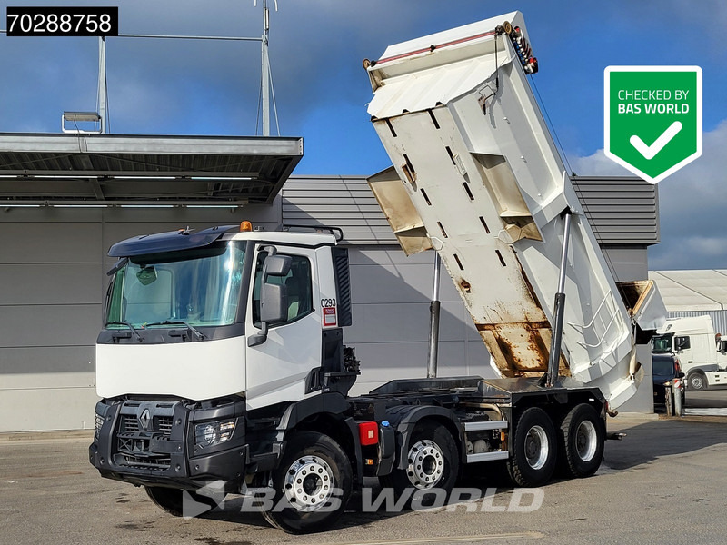 Renault C 430 8X4 15m3 FOREZ BENNE Steel suspension Big-Axle Automatic Euro 6 - Camión volquete: foto 1 Renault C 430 8X4 15m3 FOREZ BENNE Steel suspension Big-Axle Automatic Euro 6 - Camión volquete: foto 1