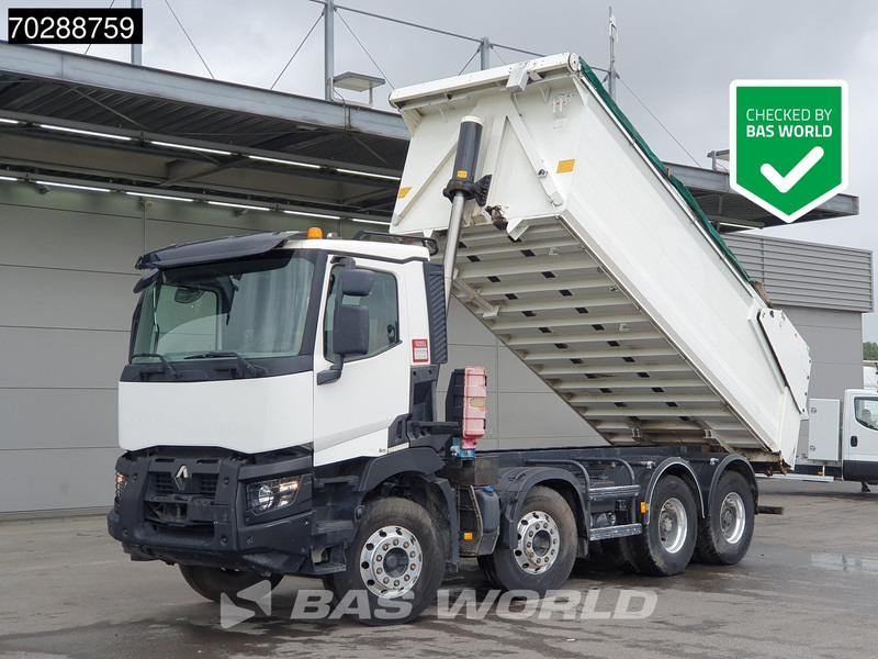 Renault C 430 8X4 18m3 Aluminium Tipper Big-Axle Steelsuspension Automatic Euro 6 - Camión volquete: foto 1 Renault C 430 8X4 18m3 Aluminium Tipper Big-Axle Steelsuspension Automatic Euro 6 - Camión volquete: foto 1