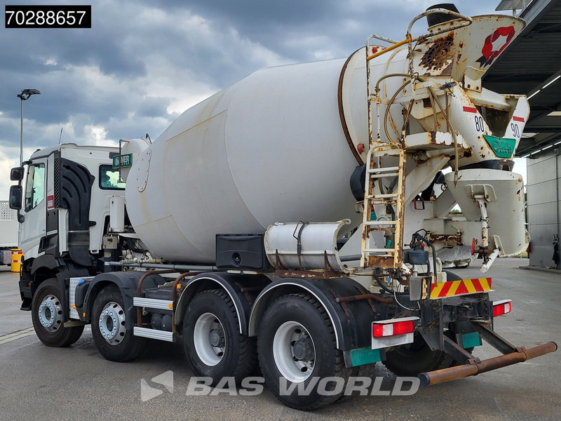 Renault C 430 8X4 9m3 Imer Steelsuspension Big-Axle Automatic Euro 6 - Camión hormigonera: foto 2 Renault C 430 8X4 9m3 Imer Steelsuspension Big-Axle Automatic Euro 6 - Camión hormigonera: foto 2