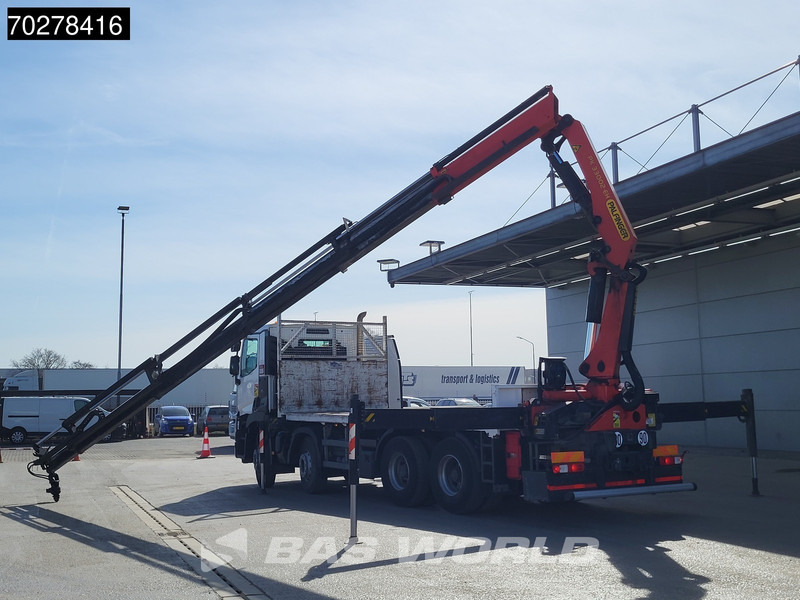 Renault C 430 8X4 Palfinger PK33002EH Kran Crane Big Axle Euro 6 - Camión caja abierta, Camión grúa: foto 5 Renault C 430 8X4 Palfinger PK33002EH Kran Crane Big Axle Euro 6 - Camión caja abierta, Camión grúa: foto 5
