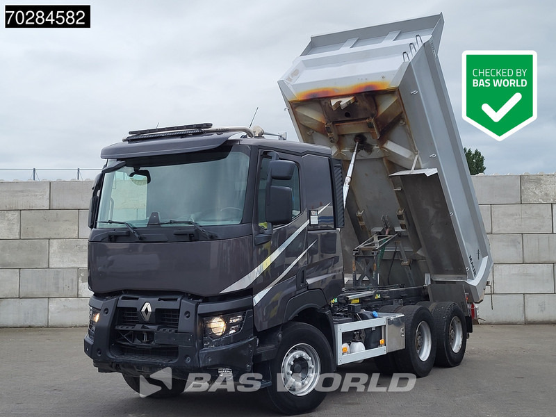 Renault C 520 C 6X4 11m3 tipper Retarder Automatic Steelsuspension Big-Axle Navi Euro 6 - Camión volquete: foto 1 Renault C 520 C 6X4 11m3 tipper Retarder Automatic Steelsuspension Big-Axle Navi Euro 6 - Camión volquete: foto 1