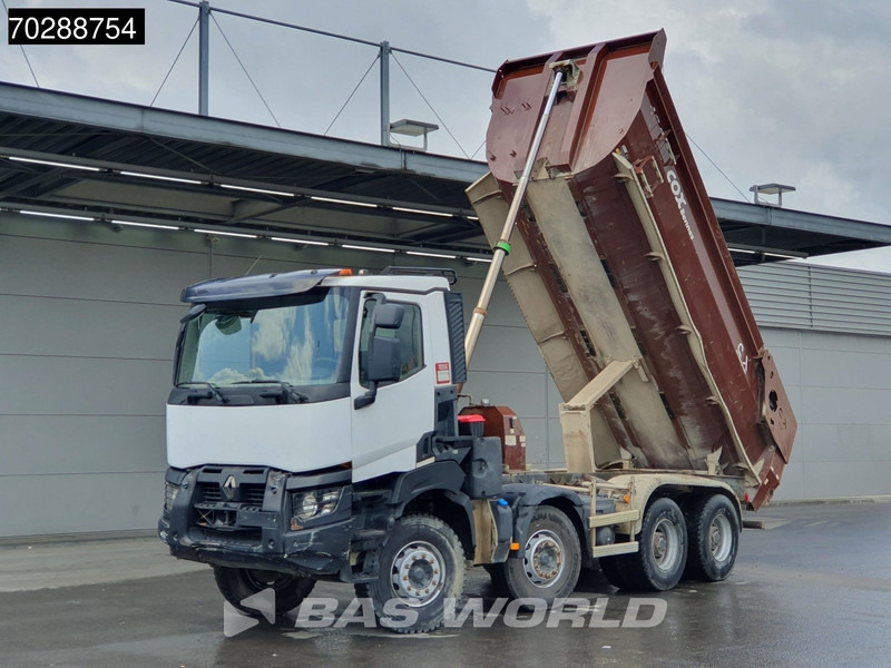 Renault K 440 8X4 18m3 Retarder Big-Axle Steelsuspension Automatic Euro 6 - Camión volquete: foto 3 Renault K 440 8X4 18m3 Retarder Big-Axle Steelsuspension Automatic Euro 6 - Camión volquete: foto 3