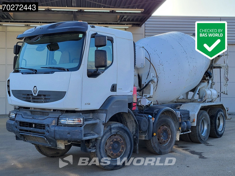 Renault Kerax 370 8X4 9m3 Mixer Manual Steelsuspension Euro4 - Camión hormigonera: foto 1 Renault Kerax 370 8X4 9m3 Mixer Manual Steelsuspension Euro4 - Camión hormigonera: foto 1