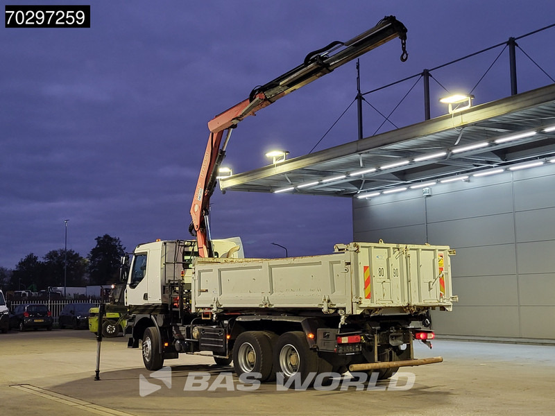 Renault Kerax 370 Kerax 6X4 Fassi F150AXS.22 Crane 10m3 2-side tipper Big-Axle Steelsuspension Manual - Camión volquete, Camión grúa: foto 2 Renault Kerax 370 Kerax 6X4 Fassi F150AXS.22 Crane 10m3 2-side tipper Big-Axle Steelsuspension Manual - Camión volquete, Camión grúa: foto 2