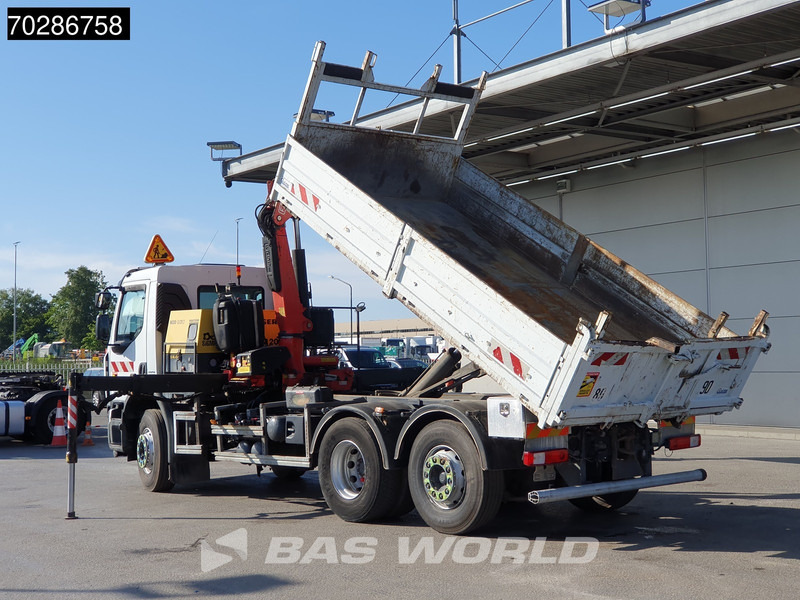 Camión volquete, Camión grúa Renault Premium 380 Premium 6X2 Fassi F150A23 Crane Remote Tipper Manual Euro 5: foto 9