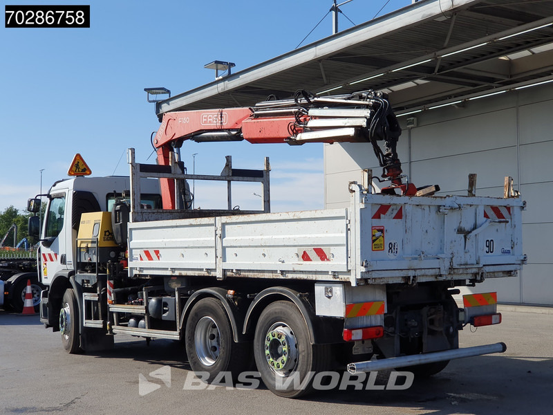 Camión volquete, Camión grúa Renault Premium 380 Premium 6X2 Fassi F150A23 Crane Remote Tipper Manual Euro 5: foto 11
