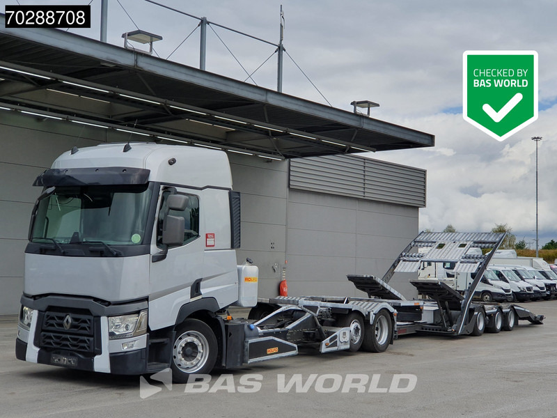 Renault T 480 6X2 Rolfo Hercules 3 truck transporer Retarder Automatic Euro 6 - Camión portavehículos: foto 1 Renault T 480 6X2 Rolfo Hercules 3 truck transporer Retarder Automatic Euro 6 - Camión portavehículos: foto 1