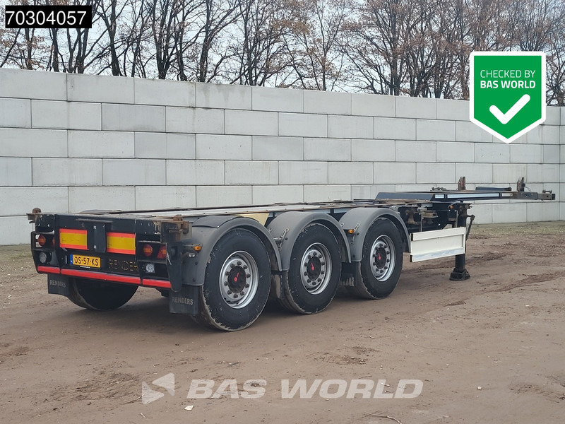 Renders 800 3 axles TUV 10/26 Multi 45'ft Lifting Axle - Semirremolque portacontenedore/ Intercambiable: foto 1 Renders 800 3 axles TUV 10/26 Multi 45'ft Lifting Axle - Semirremolque portacontenedore/ Intercambiable: foto 1