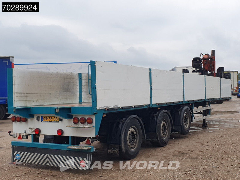 SCHROEDER WIESMOOR S12/27P2-13,2KR 2 steal wheels Liftachse 2 x Lenkachse - Semirremolque plataforma/ Caja abierta: foto 5 SCHROEDER WIESMOOR S12/27P2-13,2KR 2 steal wheels Liftachse 2 x Lenkachse - Semirremolque plataforma/ Caja abierta: foto 5