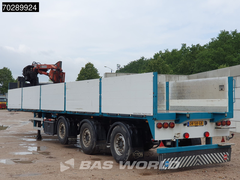 SCHROEDER WIESMOOR S12/27P2-13,2KR 2 steal wheels Liftachse 2 x Lenkachse - Semirremolque plataforma/ Caja abierta: foto 2 SCHROEDER WIESMOOR S12/27P2-13,2KR 2 steal wheels Liftachse 2 x Lenkachse - Semirremolque plataforma/ Caja abierta: foto 2