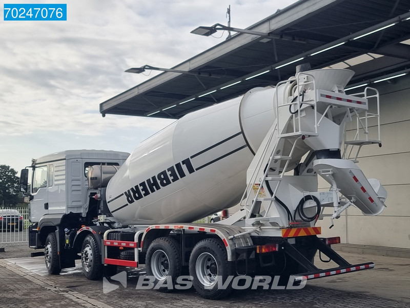 SHACMAN 8x4 EURO 6 8X4 NEW! 8m3 Liebherr Mixer Big-Axle Steel Suspension - Camión hormigonera: foto 2 SHACMAN 8x4 EURO 6 8X4 NEW! 8m3 Liebherr Mixer Big-Axle Steel Suspension - Camión hormigonera: foto 2