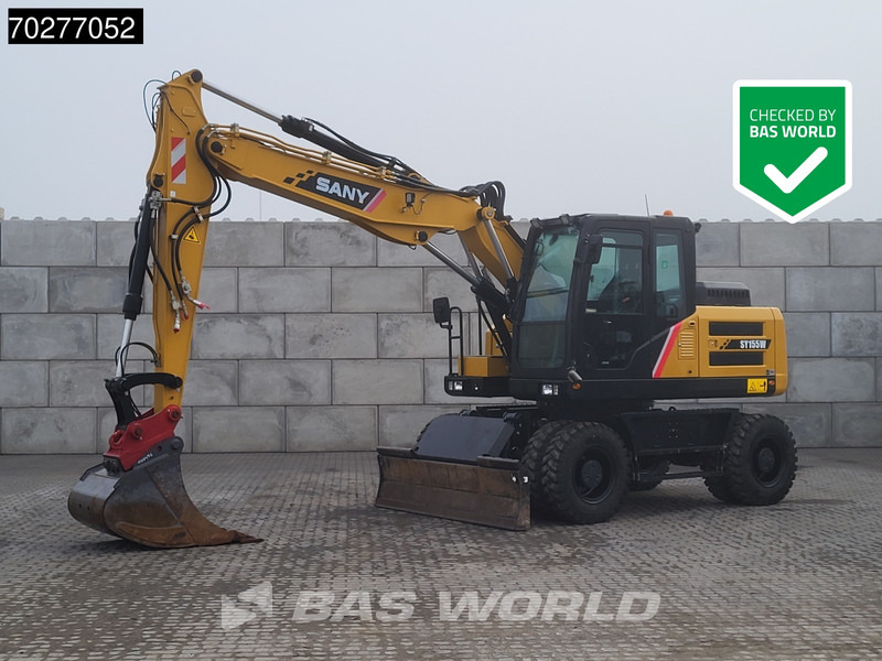 Sany SY155 W - Excavadora de ruedas: foto 1 Sany SY155 W - Excavadora de ruedas: foto 1
