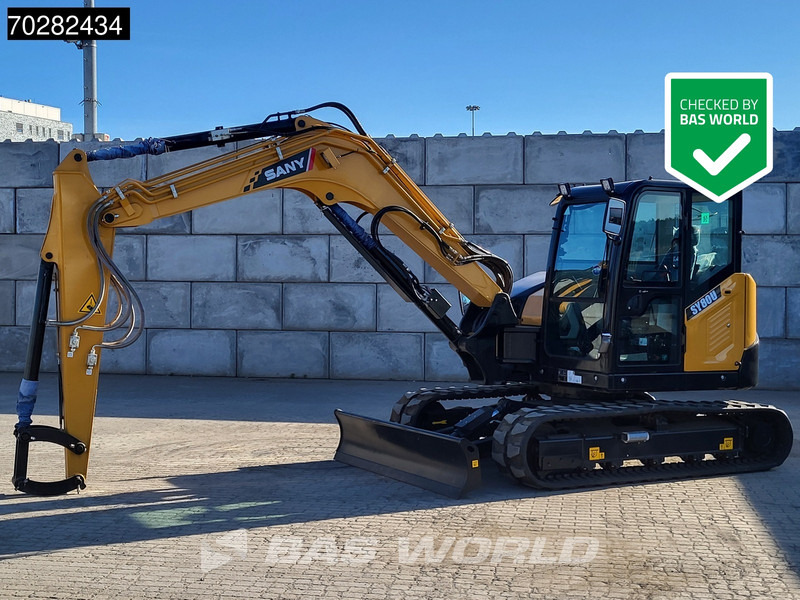 Sany SY80 U A/C - Miniexcavadora: foto 1 Sany SY80 U A/C - Miniexcavadora: foto 1