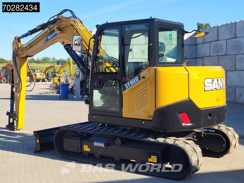 Sany SY80 U A/C - Miniexcavadora: foto 2 Sany SY80 U A/C - Miniexcavadora: foto 2