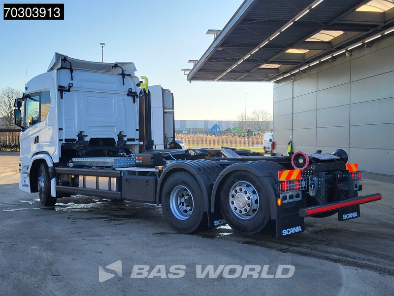 Scania G 460 6X2 NEW! 20tons HIAB Containersystem Lift+Steering Axle Automatic Retarder Euro 6 - Camión multibasculante: foto 5 Scania G 460 6X2 NEW! 20tons HIAB Containersystem Lift+Steering Axle Automatic Retarder Euro 6 - Camión multibasculante: foto 5