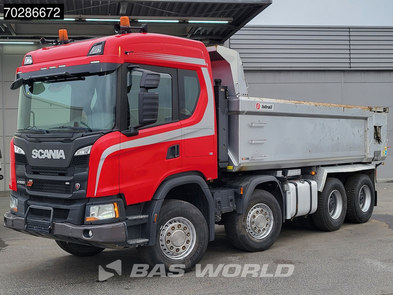 Scania G500 G 8X4 15m3 Istrail Tipper Retarder 3-Pedals Steel suspension Big-Axle Navi Euro 6 - Camión volquete: foto 5 Scania G500 G 8X4 15m3 Istrail Tipper Retarder 3-Pedals Steel suspension Big-Axle Navi Euro 6 - Camión volquete: foto 5