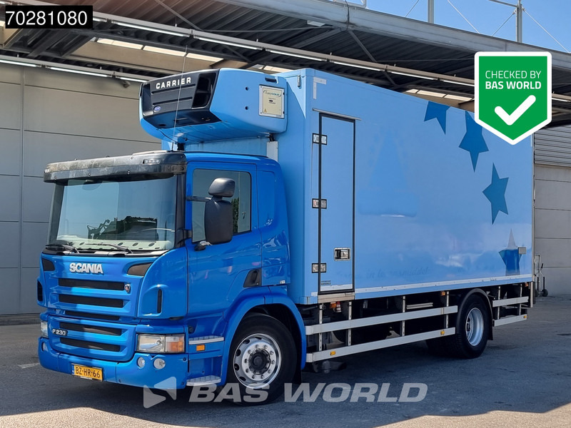 Scania P230 4X2 NL-Truck Carrier Supra 950mt Ladebordwand Navi Euro 5 - Camión frigorífico: foto 1 Scania P230 4X2 NL-Truck Carrier Supra 950mt Ladebordwand Navi Euro 5 - Camión frigorífico: foto 1