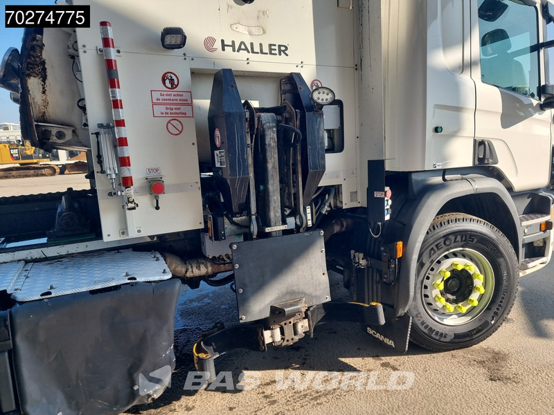 Camión multibasculante Scania P280 6X2 Zoeller Seitenlader Translift Lift+steering Axle Retarder Euro 6: foto 19