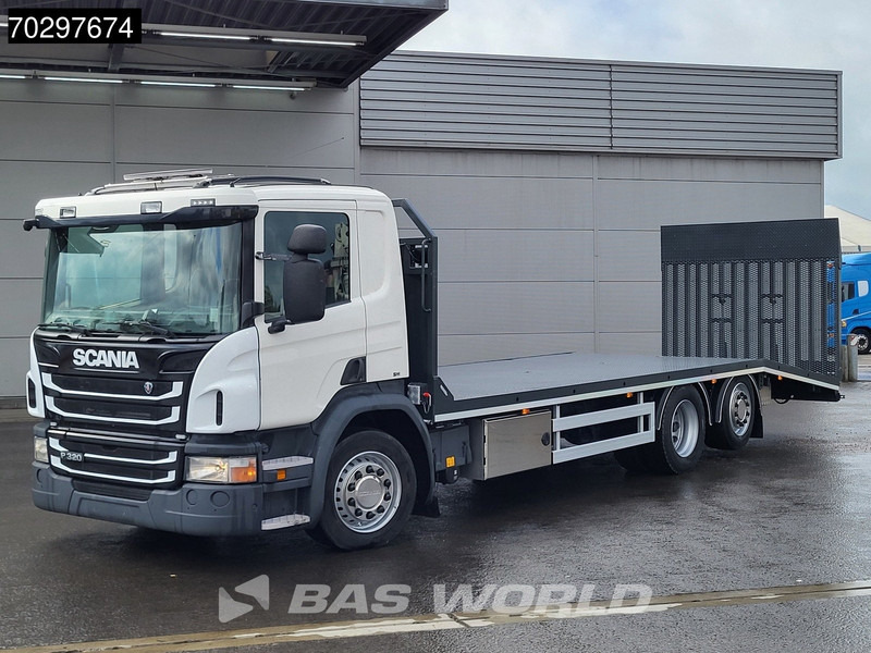 Scania P320 P 6X2 Machine transporter Winch Lift+Steering Axle Euro 6 - Camión portavehículos: foto 5 Scania P320 P 6X2 Machine transporter Winch Lift+Steering Axle Euro 6 - Camión portavehículos: foto 5