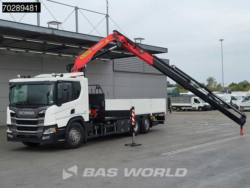 Scania P410 6X2 NEW! Palfinger PK24-001 SLD 5 Kran Crane Retarder Lift+steering axle - Camión caja abierta, Camión grúa: foto 3 Scania P410 6X2 NEW! Palfinger PK24-001 SLD 5 Kran Crane Retarder Lift+steering axle - Camión caja abierta, Camión grúa: foto 3
