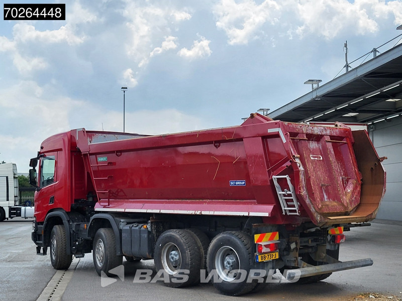 Scania P410 8X4 NL Truck 19m3 tipper Body Heating Big-Axle Steelsuspension Euro 6 - Camión volquete: foto 3 Scania P410 8X4 NL Truck 19m3 tipper Body Heating Big-Axle Steelsuspension Euro 6 - Camión volquete: foto 3
