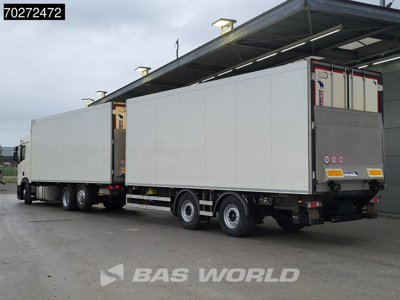 Scania R410 6X2 Carrier Supra 1250 MT Schmitz Retarder Liftachse ACC Euro 6 - Camión frigorífico: foto 2 Scania R410 6X2 Carrier Supra 1250 MT Schmitz Retarder Liftachse ACC Euro 6 - Camión frigorífico: foto 2