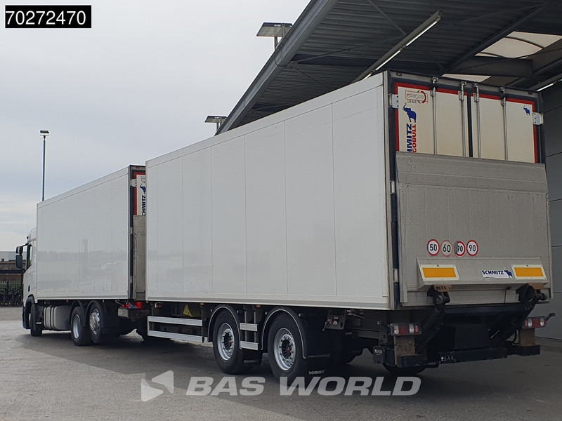 Scania R410 6X2 Carrier Supra 1250 Multi temp Retarder Ladebordwand Liftachse Euro 6 - Camión frigorífico: foto 2 Scania R410 6X2 Carrier Supra 1250 Multi temp Retarder Ladebordwand Liftachse Euro 6 - Camión frigorífico: foto 2