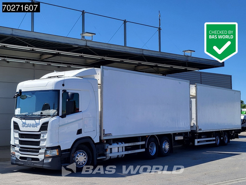Scania R410 6X2 Carrier Supra 1250Mt Lamberet Retarder Liftachse Ladebordwand Euro 6 - Camión frigorífico: foto 1 Scania R410 6X2 Carrier Supra 1250Mt Lamberet Retarder Liftachse Ladebordwand Euro 6 - Camión frigorífico: foto 1
