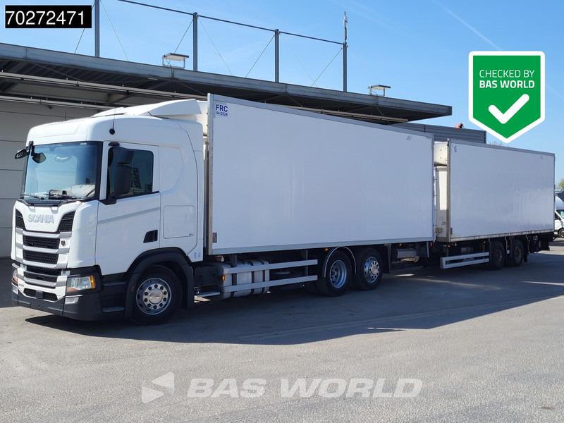 Scania R410 6X2 Lamberet Carrier Supra 1250 Mt Retarder Ladebordwand ACC Euro 6 - Camión frigorífico: foto 1 Scania R410 6X2 Lamberet Carrier Supra 1250 Mt Retarder Ladebordwand ACC Euro 6 - Camión frigorífico: foto 1