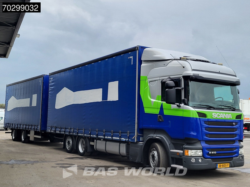 Scania R410 R 6X2 NL-Combi Curtainsides Lift+steering axle Automatic Euro 6 - Camión lona: foto 3 Scania R410 R 6X2 NL-Combi Curtainsides Lift+steering axle Automatic Euro 6 - Camión lona: foto 3
