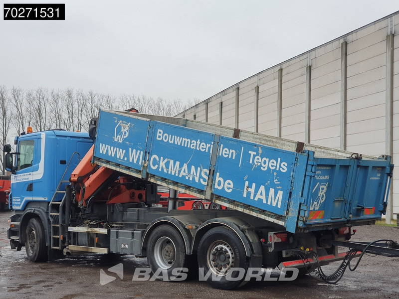 Scania R440 6X2 Palfinger PK16001 Crane Kran Lift+Lenkachse Euro 5 - Camión caja abierta, Camión grúa: foto 2 Scania R440 6X2 Palfinger PK16001 Crane Kran Lift+Lenkachse Euro 5 - Camión caja abierta, Camión grúa: foto 2