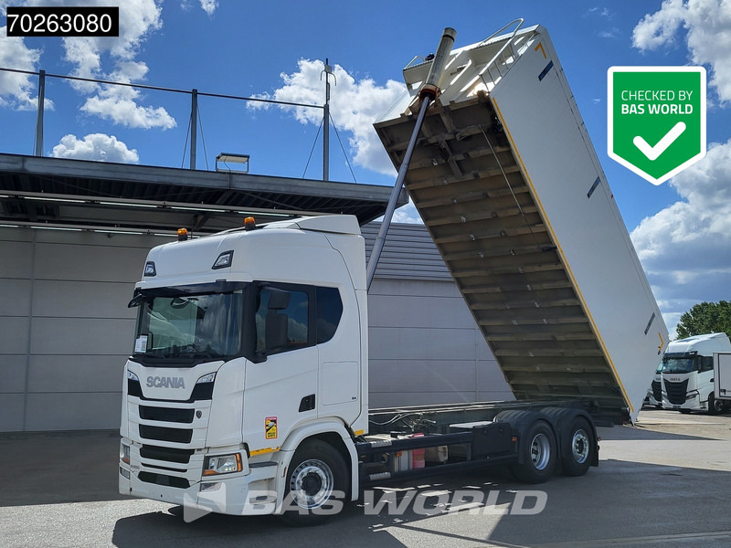Scania R500 6X2 39m3 Alu kipper Retarder Full air suspension Liftachse Navi Euro 6 - Camión volquete: foto 1 Scania R500 6X2 39m3 Alu kipper Retarder Full air suspension Liftachse Navi Euro 6 - Camión volquete: foto 1