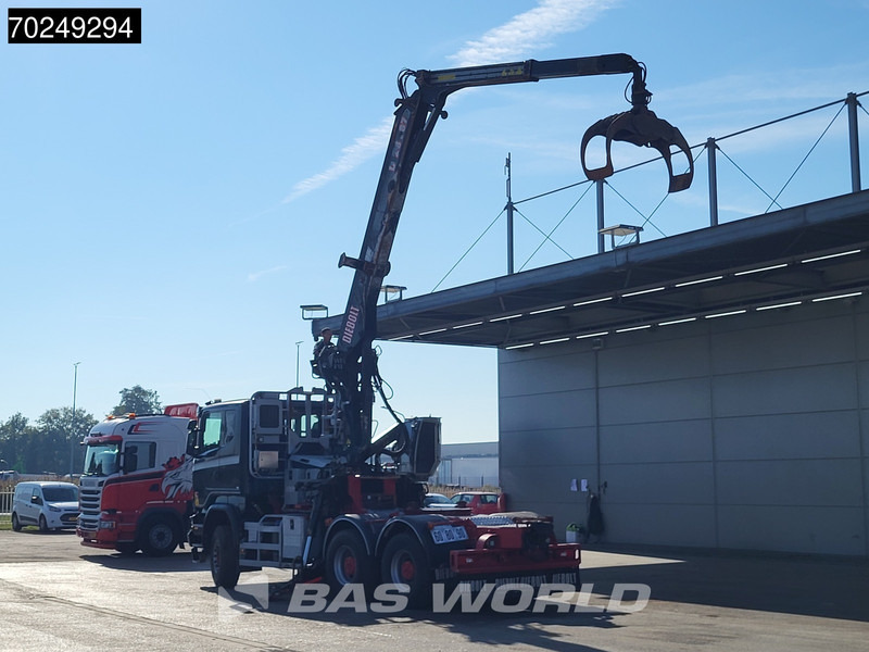 Scania R580 6X4 Holz Kran Diebolt D28 Full-Steel - Camión forestal, Camión grúa: foto 2 Scania R580 6X4 Holz Kran Diebolt D28 Full-Steel - Camión forestal, Camión grúa: foto 2