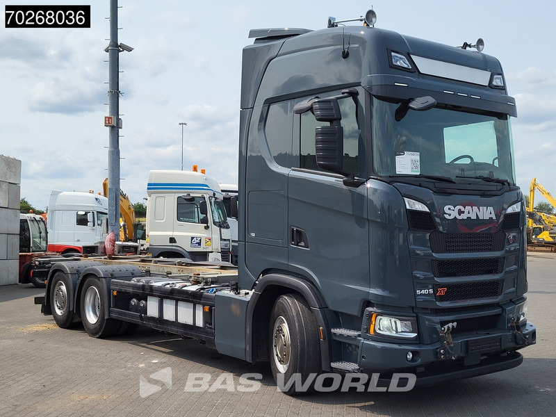 Scania S540 6X2 Retarder Euro 6 ACC Navi ADR Euro 6 - Camión portacontenedore/ Intercambiable: foto 3 Scania S540 6X2 Retarder Euro 6 ACC Navi ADR Euro 6 - Camión portacontenedore/ Intercambiable: foto 3