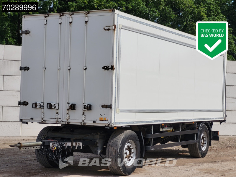 Schlumbohm & Rohde N4K218 2 axles 43m3 - Remolque caja cerrada: foto 1 Schlumbohm & Rohde N4K218 2 axles 43m3 - Remolque caja cerrada: foto 1