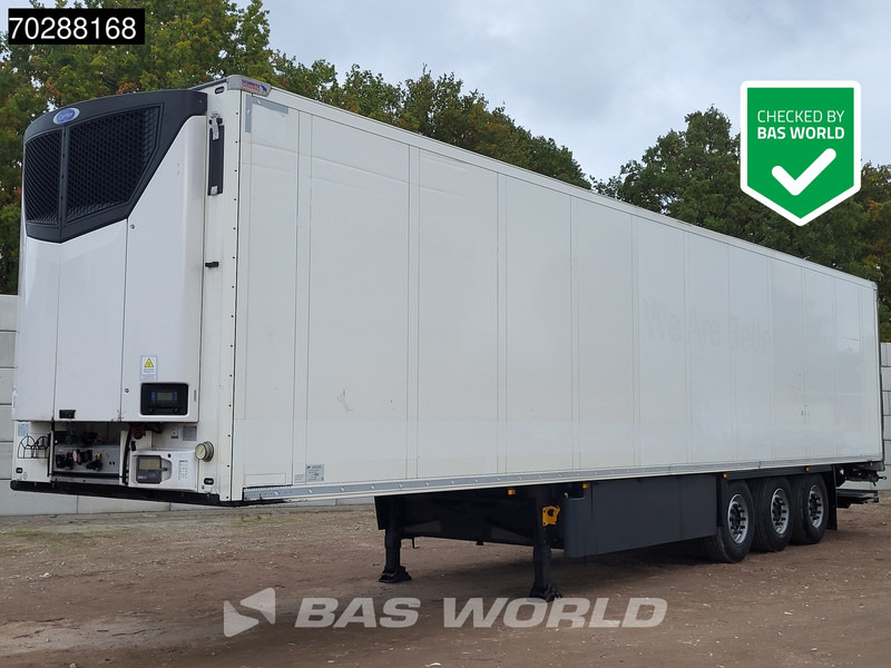 Schmitz Cargobull Carrier 3 axles Doppelverdampfer Tailgate Palettenkasten Blumenbreit LBW ATP-FRC - Semirremolque frigorífico: foto 1 Schmitz Cargobull Carrier 3 axles Doppelverdampfer Tailgate Palettenkasten Blumenbreit LBW ATP-FRC - Semirremolque frigorífico: foto 1