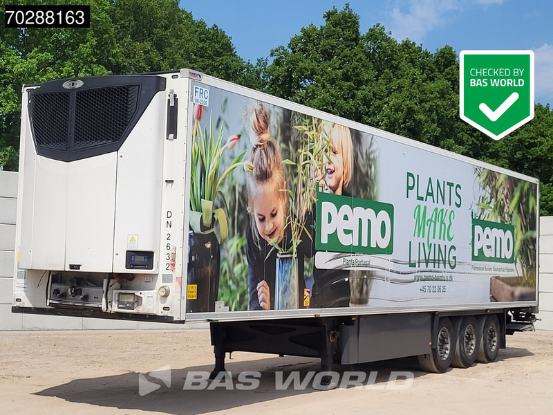 Schmitz Cargobull Carrier 3 axles Doppelverdampfer Tailgate Palettenkasten Blumenbreit LBW - Semirremolque frigorífico: foto 1 Schmitz Cargobull Carrier 3 axles Doppelverdampfer Tailgate Palettenkasten Blumenbreit LBW - Semirremolque frigorífico: foto 1