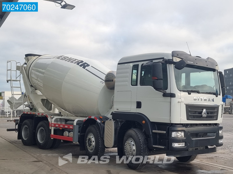 Sitrak G5 350 8X4 8m3 Liebherr HTM 804 H Mixer Big-Axle Steelsuspension - Camión hormigonera: foto 3 Sitrak G5 350 8X4 8m3 Liebherr HTM 804 H Mixer Big-Axle Steelsuspension - Camión hormigonera: foto 3