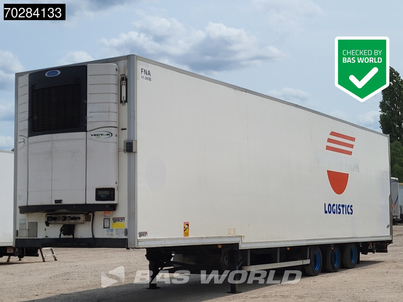 Talson Carrier Vector 1550 3 axles NL-Trailer Mega Aircargo Rollenbett Luftfracht Liftachse Blumenbreit - Semirremolque frigorífico: foto 1 Talson Carrier Vector 1550 3 axles NL-Trailer Mega Aircargo Rollenbett Luftfracht Liftachse Blumenbreit - Semirremolque frigorífico: foto 1