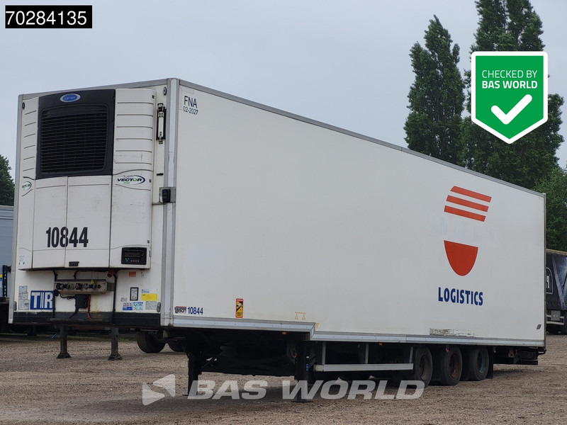 Talson F1227 3 axles NL-Trailer Mega Aircargo Rollenbett Luftfracht Liftachse Blumenbreit - Semirremolque frigorífico: foto 1 Talson F1227 3 axles NL-Trailer Mega Aircargo Rollenbett Luftfracht Liftachse Blumenbreit - Semirremolque frigorífico: foto 1