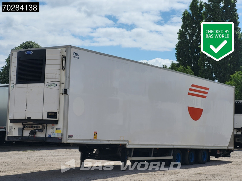 Talson F1227 3 axles NL-Trailer Mega Aircargo Rollenbett Luftfracht Liftachse Blumenbreit - Semirremolque frigorífico: foto 1 Talson F1227 3 axles NL-Trailer Mega Aircargo Rollenbett Luftfracht Liftachse Blumenbreit - Semirremolque frigorífico: foto 1