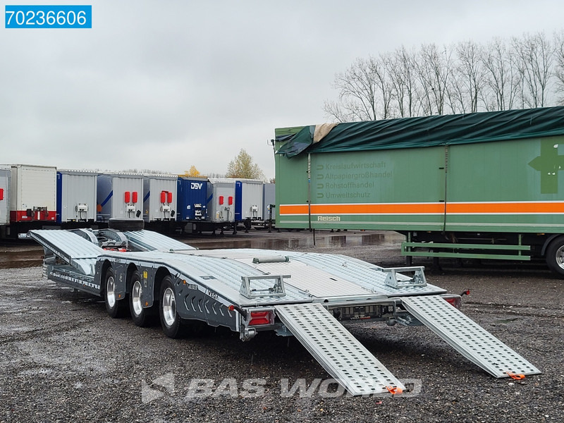 Semirremolque portavehículos nuevo VEGA Trailer Automax NEW Lift+Steering Axle 8T Winch: foto 16