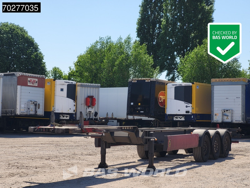 Van Hool 3 axles - Semirremolque portacontenedore/ Intercambiable: foto 1 Van Hool 3 axles - Semirremolque portacontenedore/ Intercambiable: foto 1
