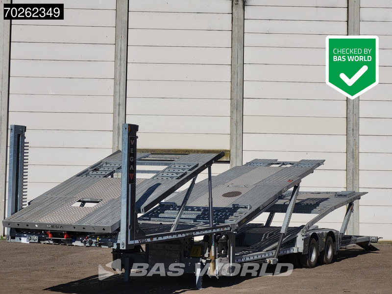 Vega 2 Axle Semi Trailer 2 axles NEW Truck autotransport BPW Lenkachse - Semirremolque portavehículos: foto 1 Vega 2 Axle Semi Trailer 2 axles NEW Truck autotransport BPW Lenkachse - Semirremolque portavehículos: foto 1
