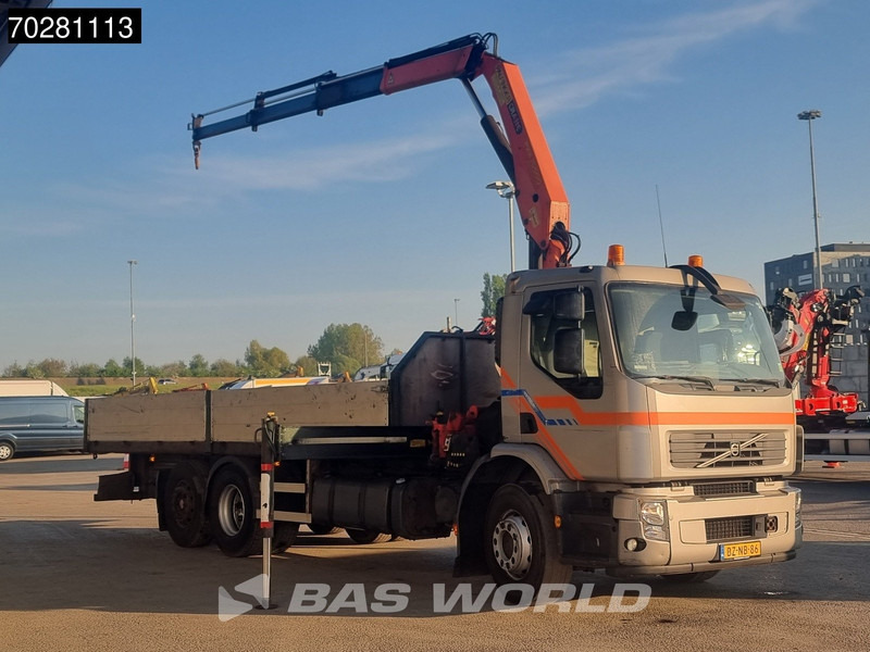 Volvo FE 280 6X2 NL-Truck Palfinger PK15500 Kran Crane Manual Liftachse Euro 4 - Camión caja abierta, Camión grúa: foto 3 Volvo FE 280 6X2 NL-Truck Palfinger PK15500 Kran Crane Manual Liftachse Euro 4 - Camión caja abierta, Camión grúa: foto 3