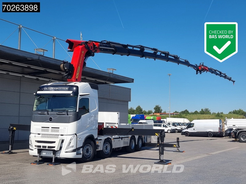 Volvo FH 500 8X2 NEW! Palfinger PK92002 SH 8+6 JIB Crane Kran Winch Lift-Lenkachse Navi - Camión caja abierta, Camión grúa: foto 1 Volvo FH 500 8X2 NEW! Palfinger PK92002 SH 8+6 JIB Crane Kran Winch Lift-Lenkachse Navi - Camión caja abierta, Camión grúa: foto 1