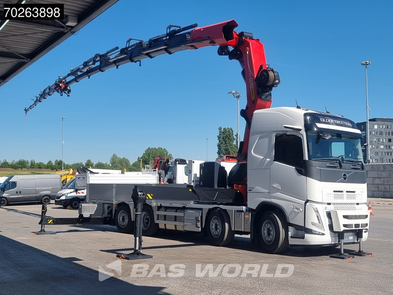 Volvo FH 500 8X2 Palfinger PK92002 SH JIB Kran Lift-Lenkachse Navi Euro 6 - Camión caja abierta, Camión grúa: foto 2 Volvo FH 500 8X2 Palfinger PK92002 SH JIB Kran Lift-Lenkachse Navi Euro 6 - Camión caja abierta, Camión grúa: foto 2