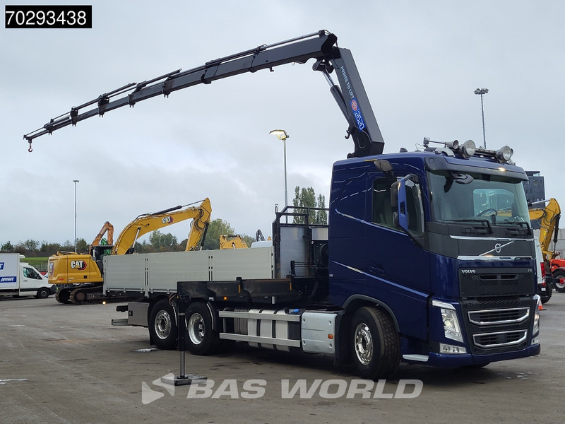 Volvo FH 500 FH 6X2 HMF 2620K-RC Crane Xenon Lift+Steering-Axle Automatic Euro 6 - Camión caja abierta, Camión grúa: foto 3 Volvo FH 500 FH 6X2 HMF 2620K-RC Crane Xenon Lift+Steering-Axle Automatic Euro 6 - Camión caja abierta, Camión grúa: foto 3